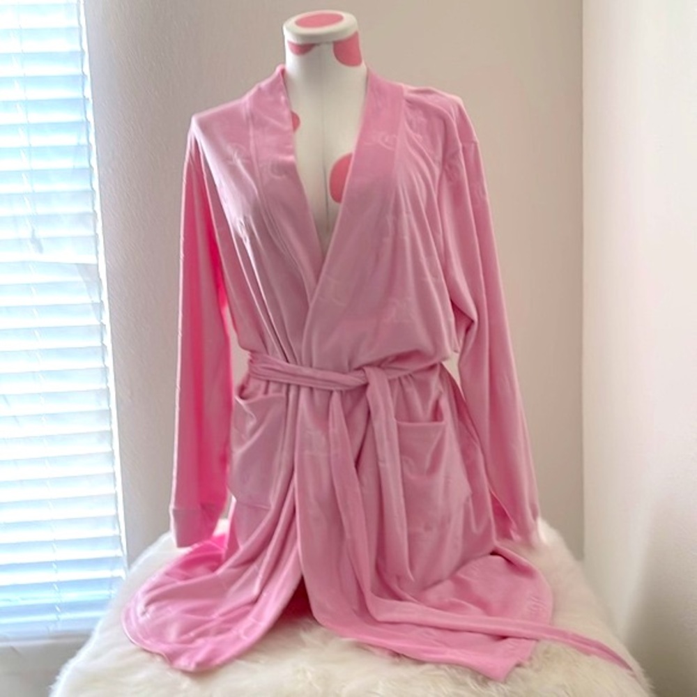 Juicy Couture Pink Robe New Excellent Condition